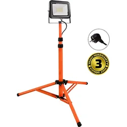 Solight LED vonkajší reflektor PRO s vysokým stojanom, 50W, 4600lm, kábel so zástrčkou, AC 230V