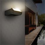 Solight LED vonkajšie nástenné svietidlo Crotone, 7W, 450lm, 3000K, naklápacie