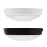 Solight LED vonkajšie osvetlenie so senzorom a nastaviteľnou CCT, 18W, 1350lm, 22cm, 2v1 - biely a čierny kryt
