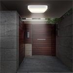 Solight LED vonkajšie osvetlenie štvorcové, 13W, 910lm, 4000K, IP54, 16cm