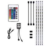 Solight LED WIFI smart RGB pásik pre TV, 4x50cm, USB