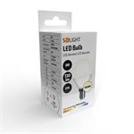 Solight LED žiarovka, miniglobe, 8W, E14, 4000K, 720lm, biela