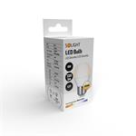Solight LED žiarovka, miniglobe, 8W, E27, 3000K, 720lm