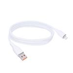 Solight lightning kábel, konektor USB 2.0 A - konektor Lightning, silikónový, 2 m