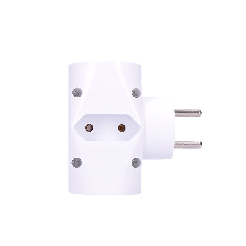 Solight rozbočka, 2,5A + 2x 10A, bílá