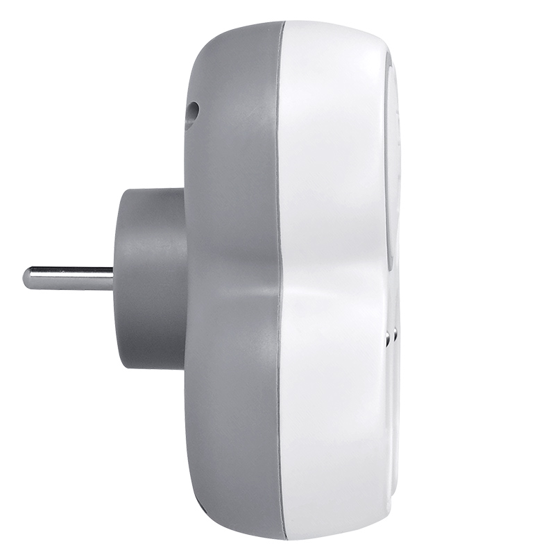Solight rozbočka, 3x 16A, USB A+C rychlonabíječka 20W PD, bílá-šedá