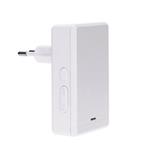 Solight smart WiFi detektor pohybu/gong, magnetický dverový senzor, napájanie zo zásuvky, biely