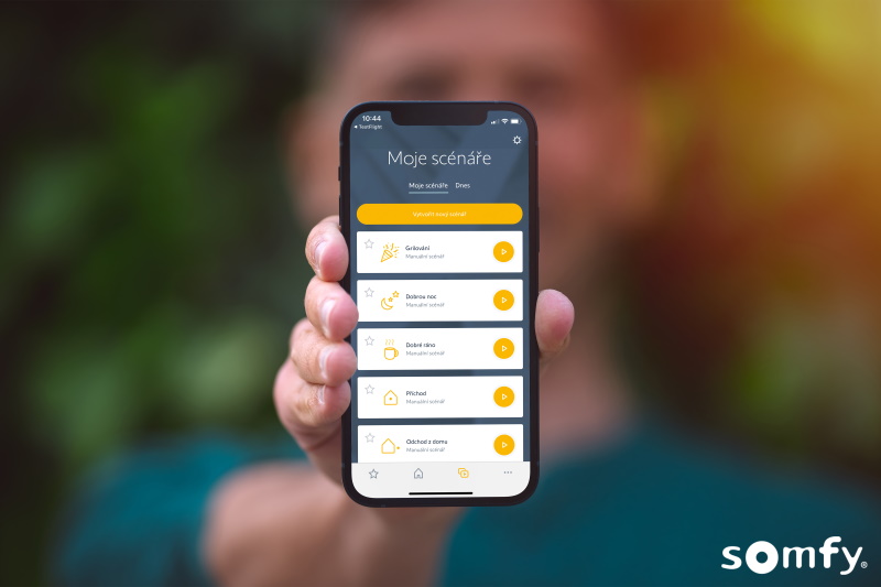 Somfy Interiérový snímač pohybu Somfy pre riadiacu jednotku Tahoma