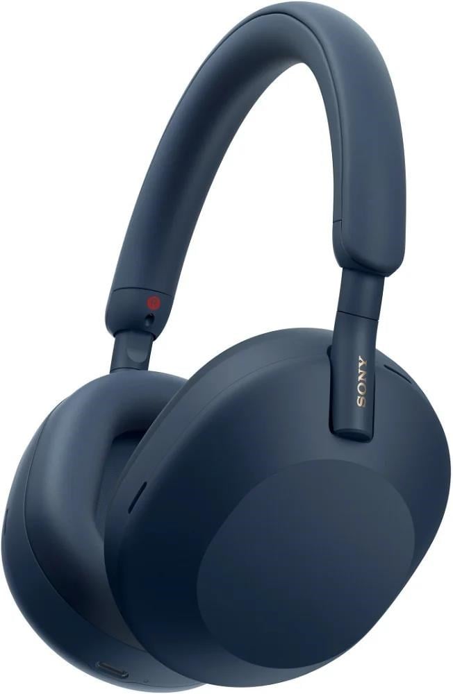 Sony bezdrátová sluchátka WH-1000XM5, EU, modrá