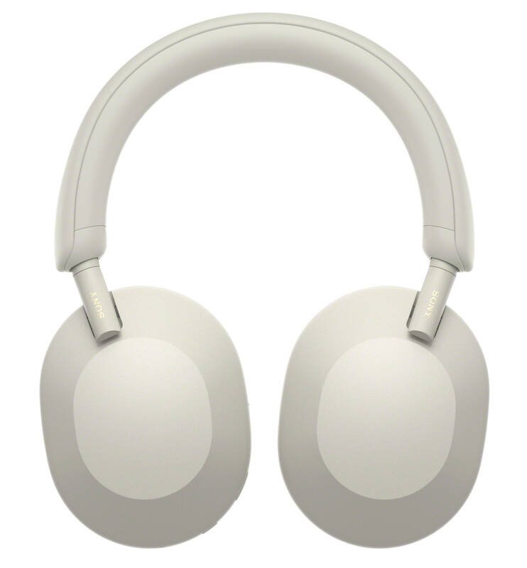 Sony bezdrátová sluchátka WH-1000XM5 stříbrná