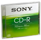 Sony CD-R 700MB 48x 1ks jewel