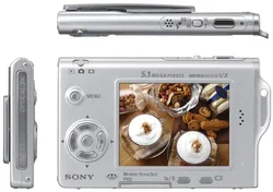 Sony DSC-T7/S Cyber-shot 5,1Mpix, 3x zoom - stříbrný