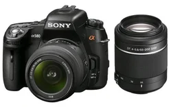 SONY DSLR-A580Y zrcadlovka 16.2 MPix + 18-55mm + 55-200mm