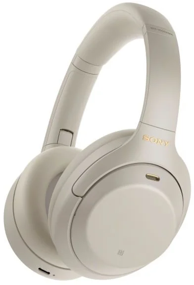 Sony Hi-Res WH-1000XM4, stříbrná, model 2020