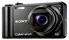 SONY kompakt DSC-H55, černý, 14.1MPix, 10x zoom, HD video, 3" LCD + 4GB karta Blister (MSMT4GN)