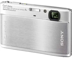 SONY kompakt DSC TX1S 10.2MPix, stříbrný, 4x zoom, 3"LCD dotykový, videoklipy HD, ISO 3200