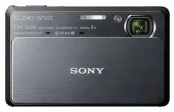 SONY kompakt DSC-TX9 Cyber-Shot 12.2MPix, 4x zoom, stabilizátor - šedý