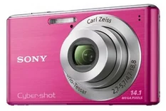 SONY kompakt DSC-W530 Cyber-Shot 14.1MPix, 4x zoom, stabilizátor - růžový