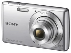 SONY kompakt DSC-W620S, 14.1MPix, 5x zoom, 2,7" LCD, HD video, stříbrný