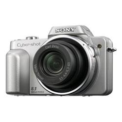 SONY kompakt DSCH3S.CEE9 Cyber-Shot 8.1MPix, stříbrný, 10x zoom, stabilizátor