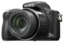 SONY kompakt DSCH50B.CEE9 Cyber-Shot 9.1MPix, černý, 15x zoom, stabilizátor