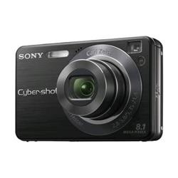 SONY kompakt DSCW130B.CEE9 Cyber-Shot 8.1MPix, černý, 4x zoom, stabilizátor