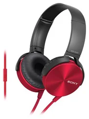 Sony MDR-XB450AP - červené