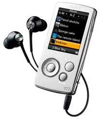 SONY NWZA816W.CEV video MP3 walkman, 4GB - bílý