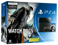 Sony PlayStation 4 (PS4) 500GB + Watch Dogs