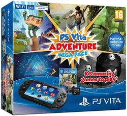 Sony PS Vita 2000 Wi-Fi + 8GB karta + 5 her Adventure Pack