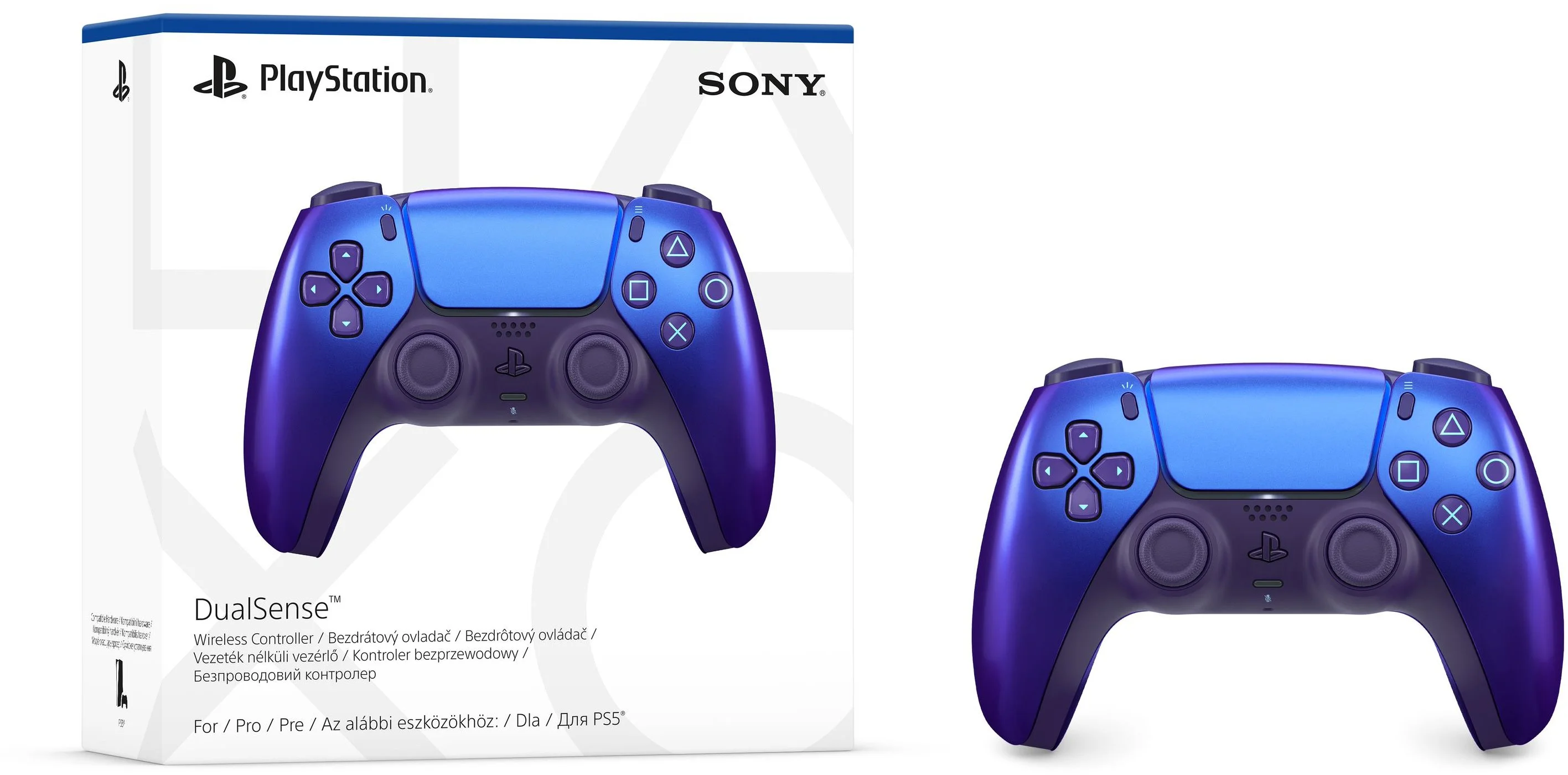 Sony PS5 Bezdrátový ovladač DualSense - CHROMA INDIGO