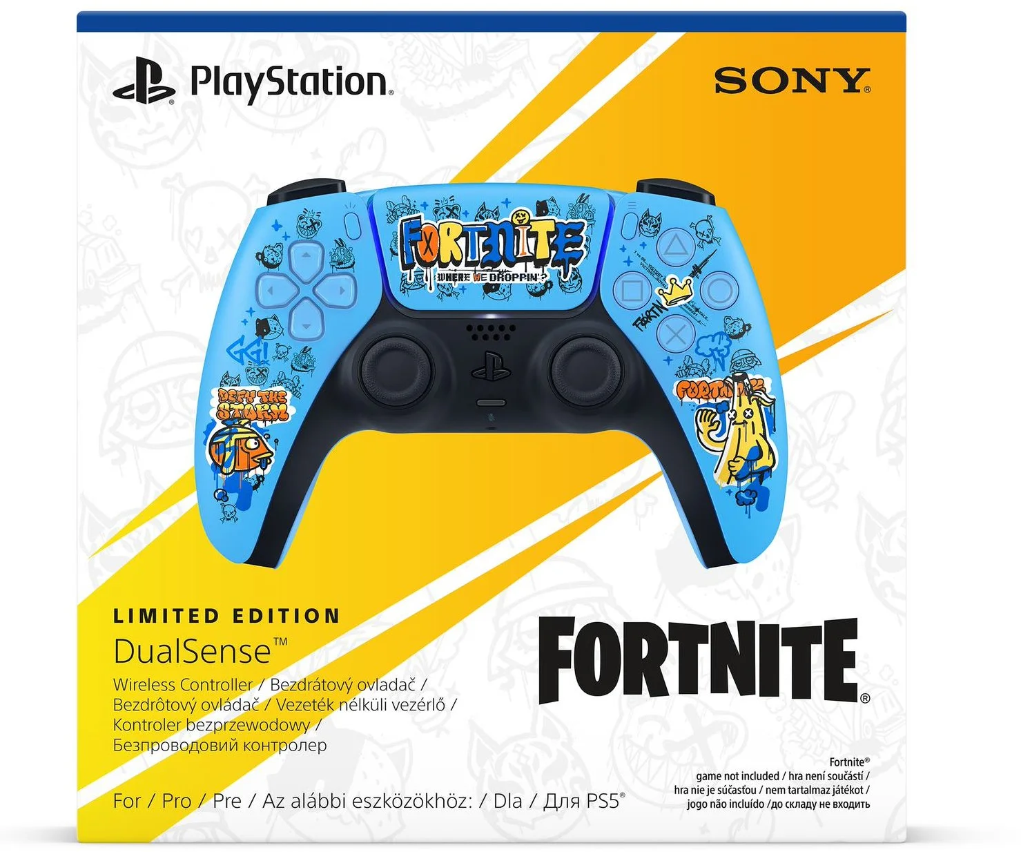 Sony PS5 Bezdrátový ovladač DualSense - FORTNITE limitovaná edice