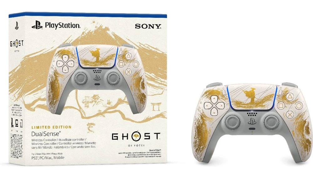 Sony PS5 Bezdrátový ovladač DualSense - Ghost of Yotei limit. edice