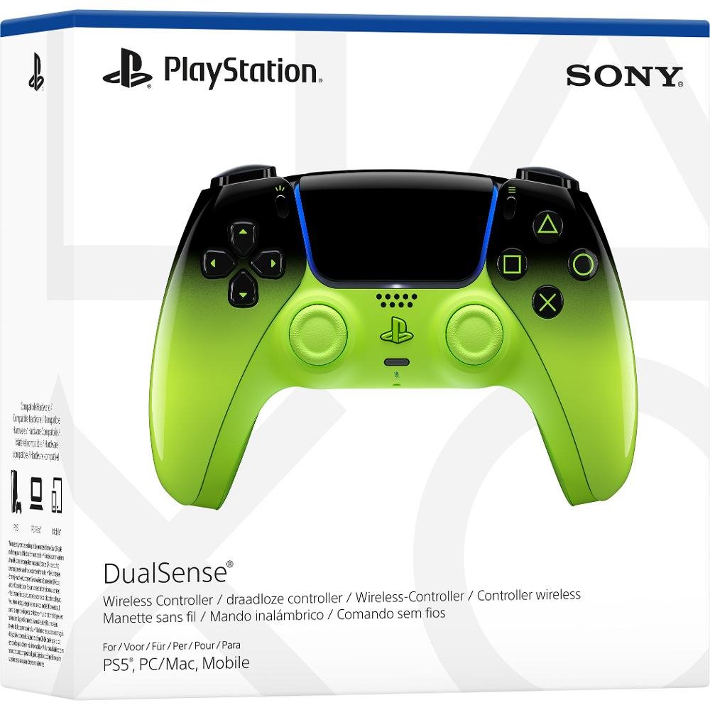 Sony PS5 Bezdrátový ovladač DualSense - Remix Green