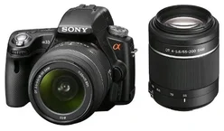 SONY SLTA33Y zrcadlovka 14.2MPix + 18-55mm + 55-200mm