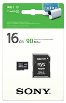Sony SR16UYA 16GB microSDHC
