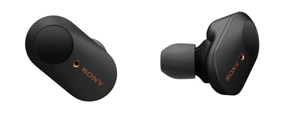 Sony True Wireless WF-1000XM3, černá