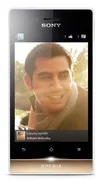 SONY Xperia miro (ST23i) White with Gold