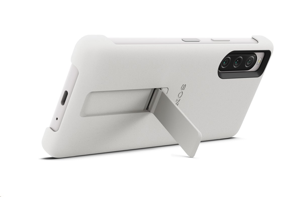 Sony Xperia Stand Cover pre Xperia 10 V 5G biely