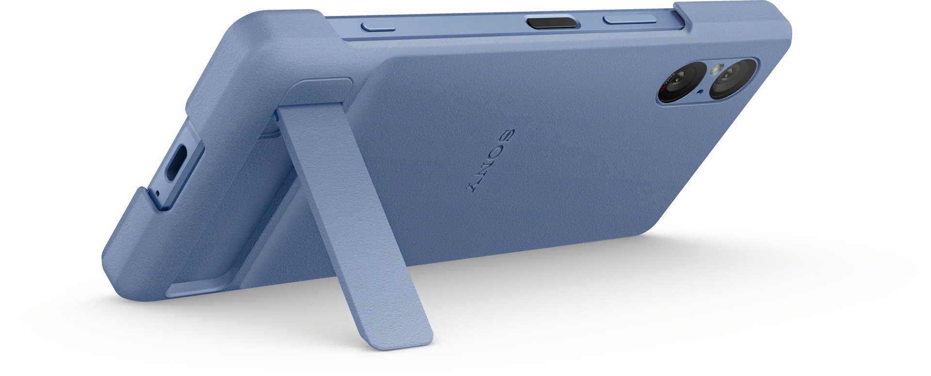 Sony Xperia Stand Cover pre Xperia 5 V 5G modrý