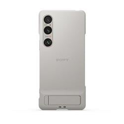 Sony Xperia Stand Cover pro Xperia 1 VI 5G stříbrné