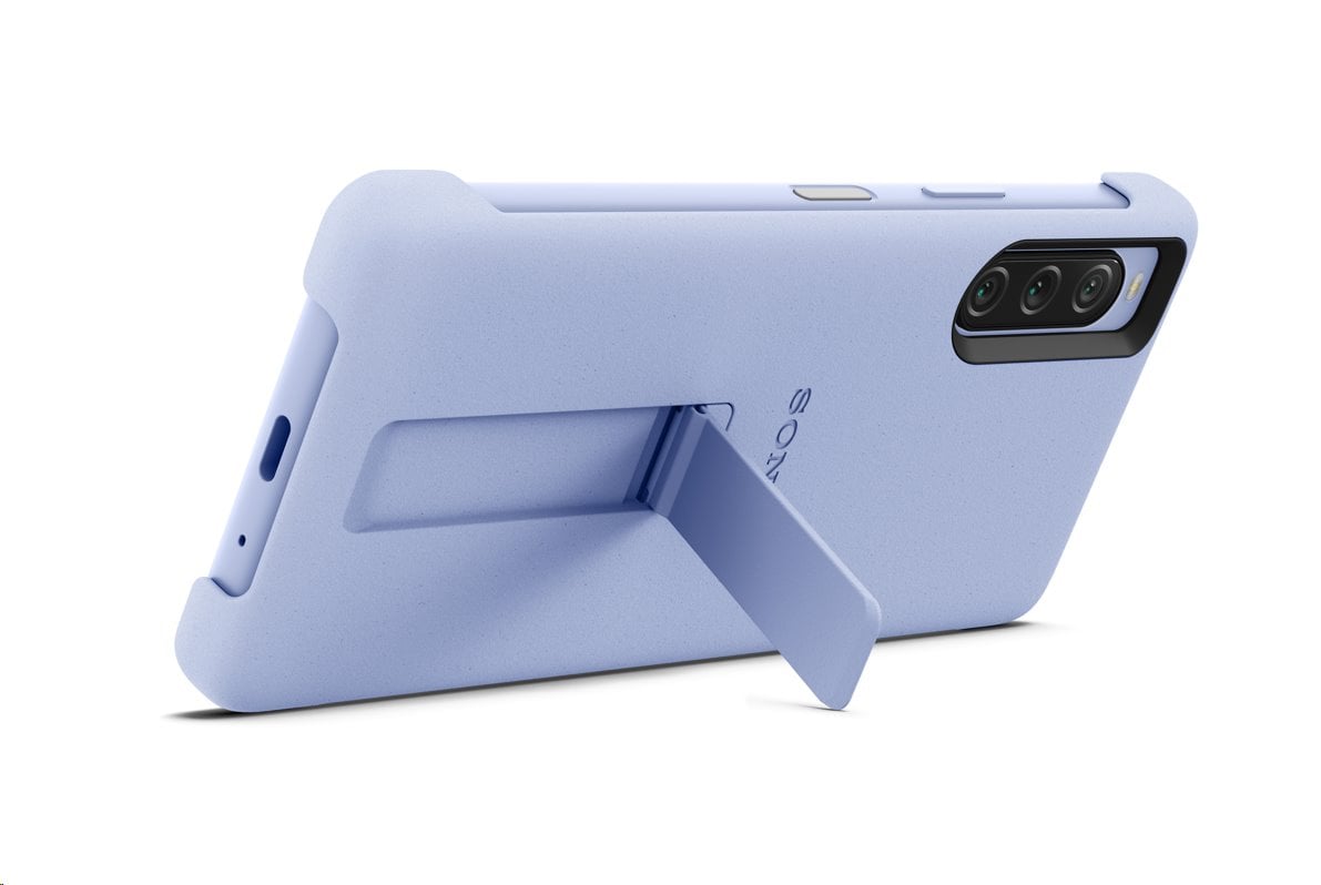 Sony Xperia Stand Cover pro Xperia 10 V 5G fialové