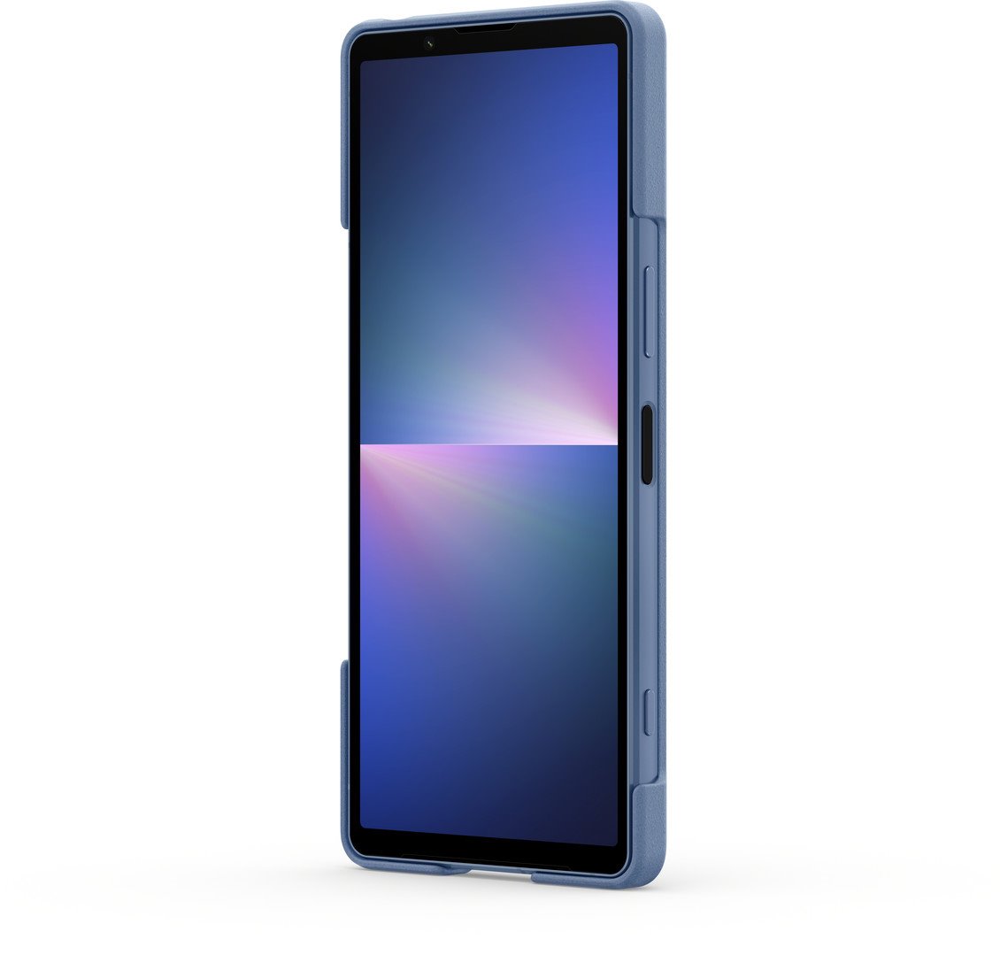 Sony Xperia Stand Cover pro Xperia 5 V 5G modrý