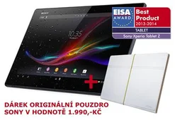 Sony Xperia Tablet Z 4G/LTE (SGP321E2) + bílé pouzdro SGP-CV5