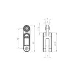 SP Connect Adhesive Mount Pro, SPC/SPC+ 53155 čierna