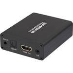 SpeaKa Professional audio extraktor SP-AE-H/TC-04v2 [HDMI - HDMI, Toslink, jack, cinch] 3840 x 2160 Pixel