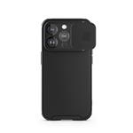 Spello Durable Magnetic Case with Protective Cam Slider iPhone 15 Pro Max  - černá