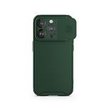 Spello Durable Magnetic Case with Protective Cam Slider iPhone 15 - zelená