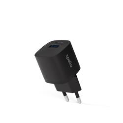 Spello ForceBoost SA10 20W GaN Wall Charger - černá