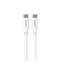 Spello Kábel USB-C na USB-C 1 m - biely